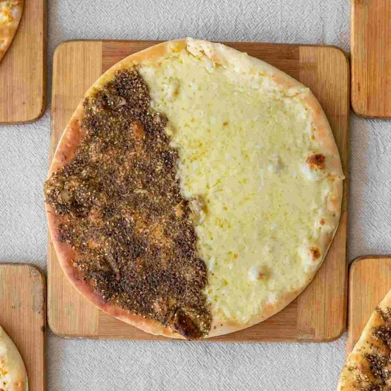 Cheese & zaatar pie