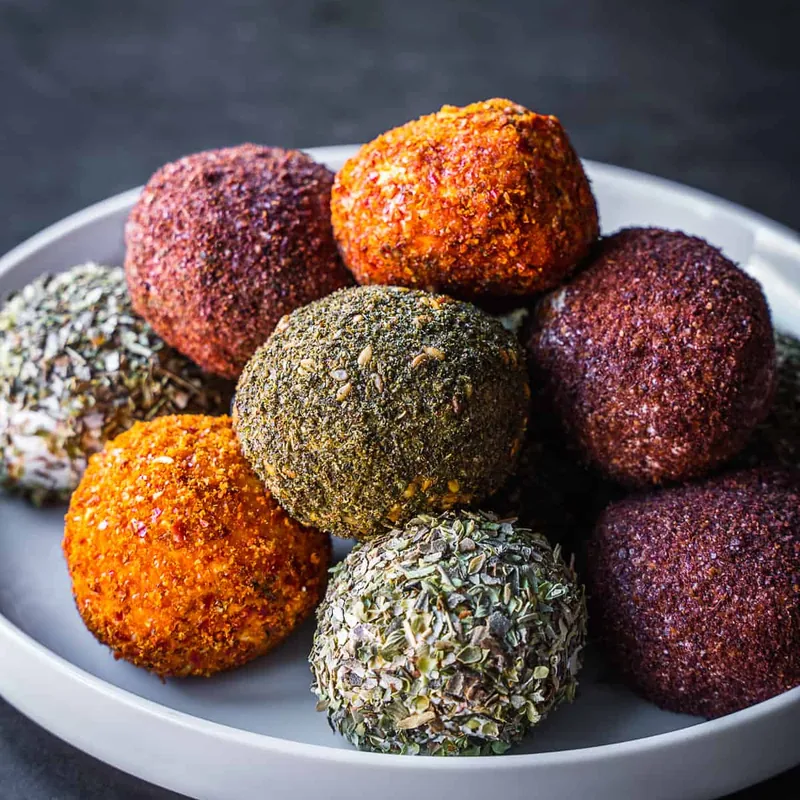Shanklish (seasoned feta ball)