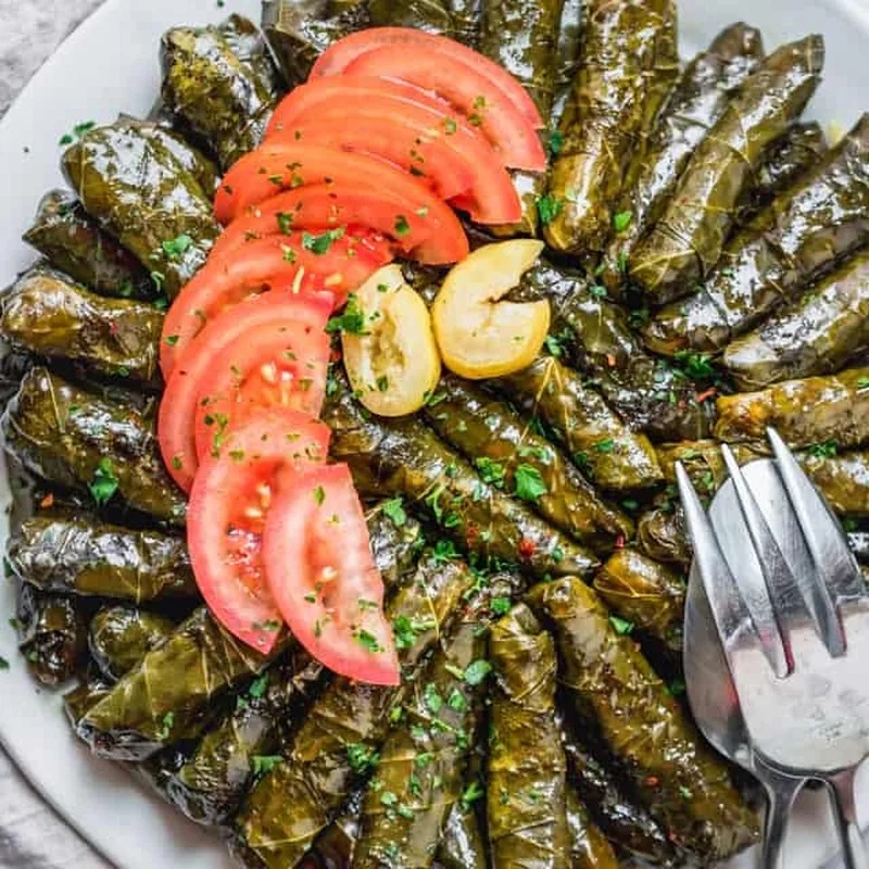 Vegetarian grape leaves 6 pcx